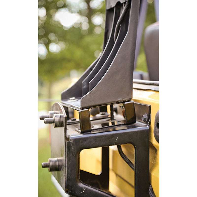 Jeep Wrangler Tailgate Hinges - Rugged Ridge - Third Brake Light Spacer - Black - `97-`06